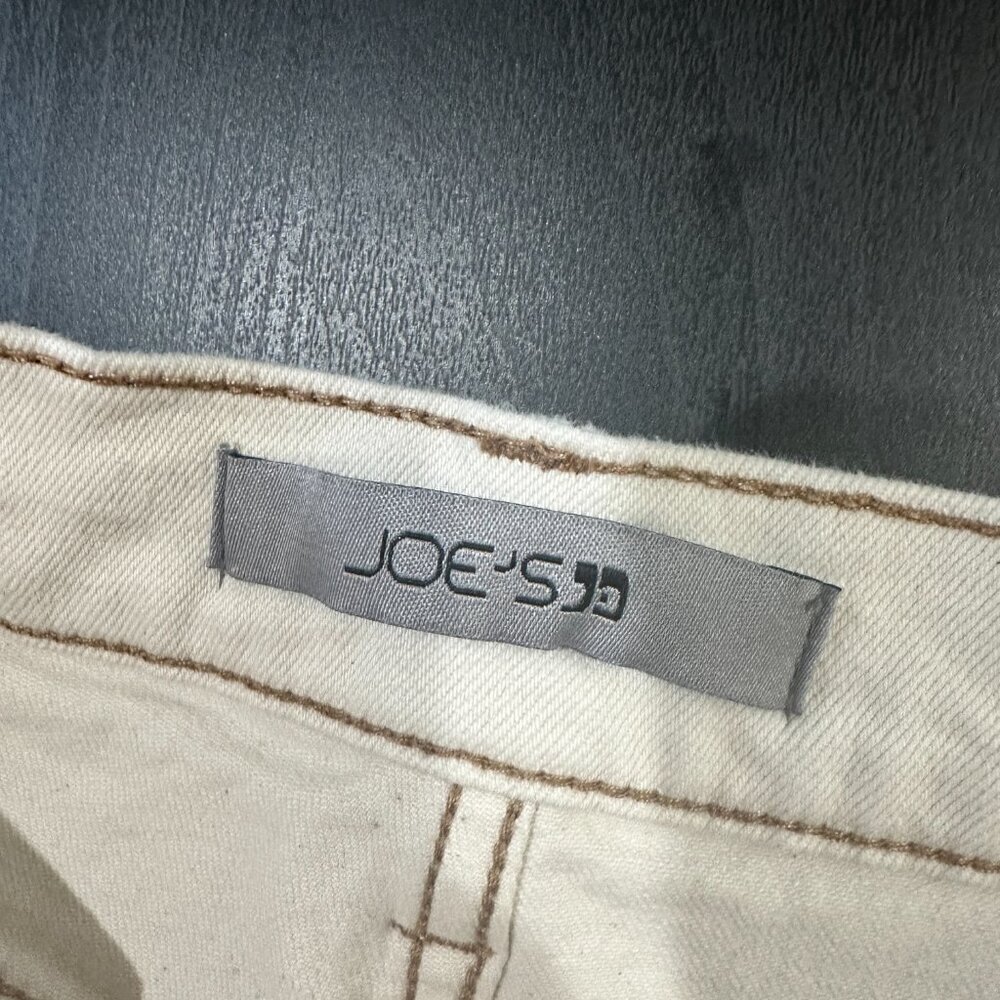 JOE'S High-Rise Wide Leg Hitomi Distressed Denim Jeans Size 29 - Picture 10 of 11
